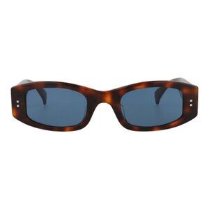 New Authentic Kenzo Unisex Square/Rectangle Havana Havana Blue Fashion Designer